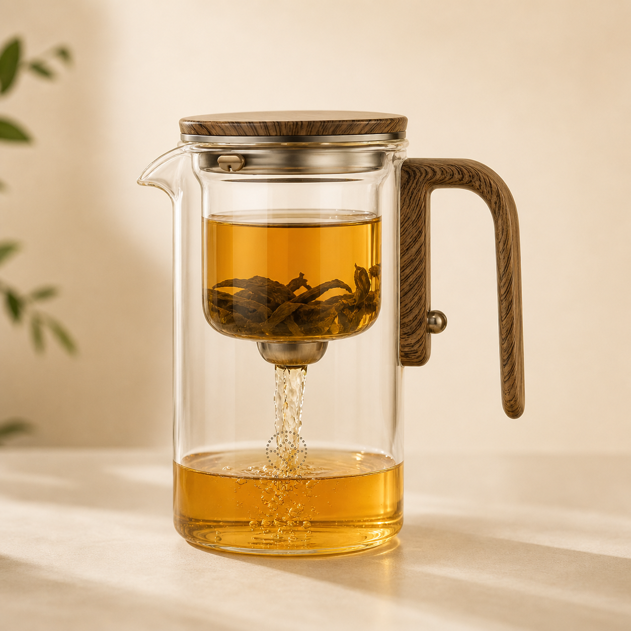 Glass teapot With Infuser