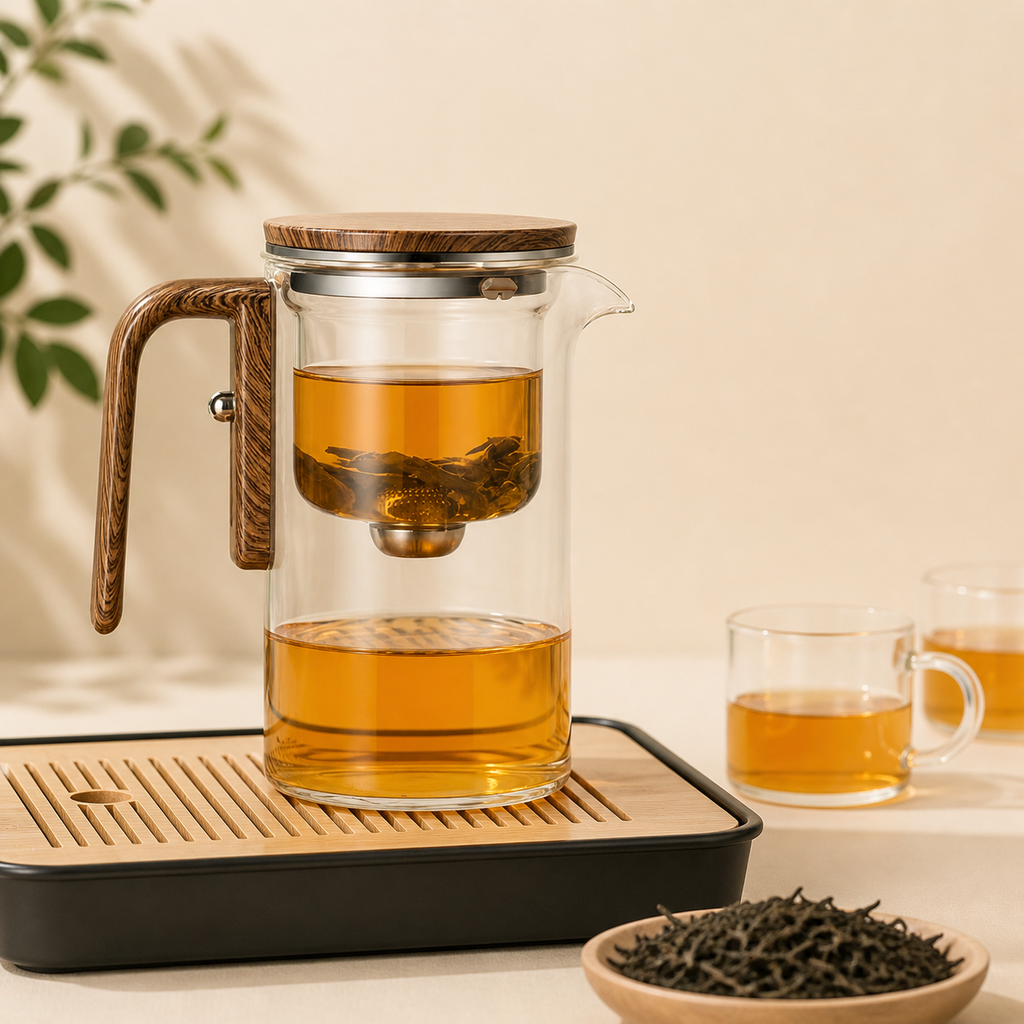 Glass teapot With Infuser