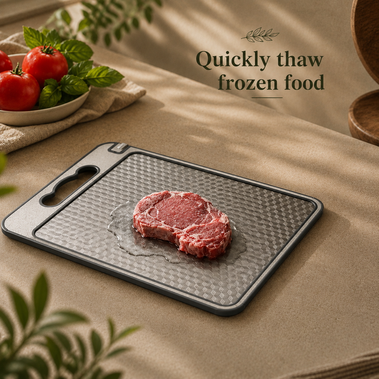 Titanium Double-Sided Cutting Board — 6-in-1 Kitchen Essential