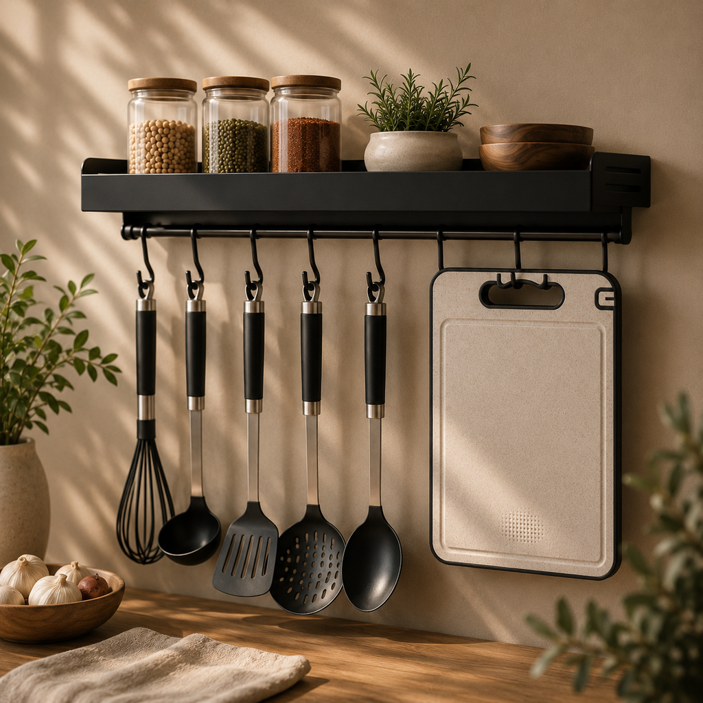 Titanium Double-Sided Cutting Board — 6-in-1 Kitchen Essential