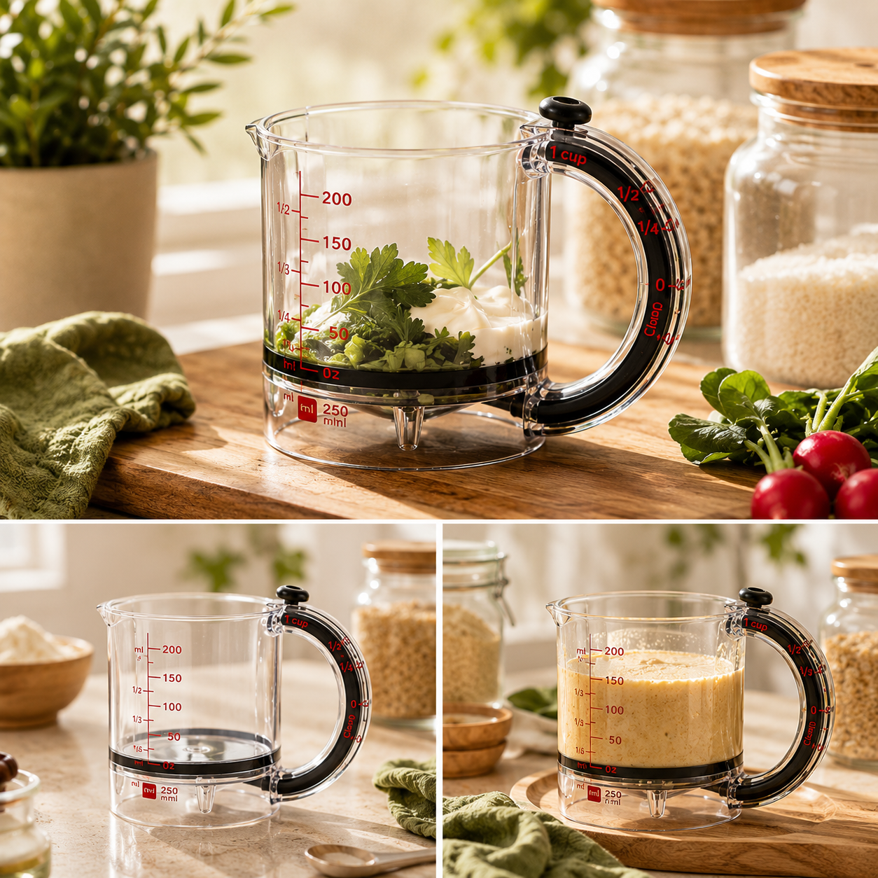 4-In-1 Precision Measuring Cup