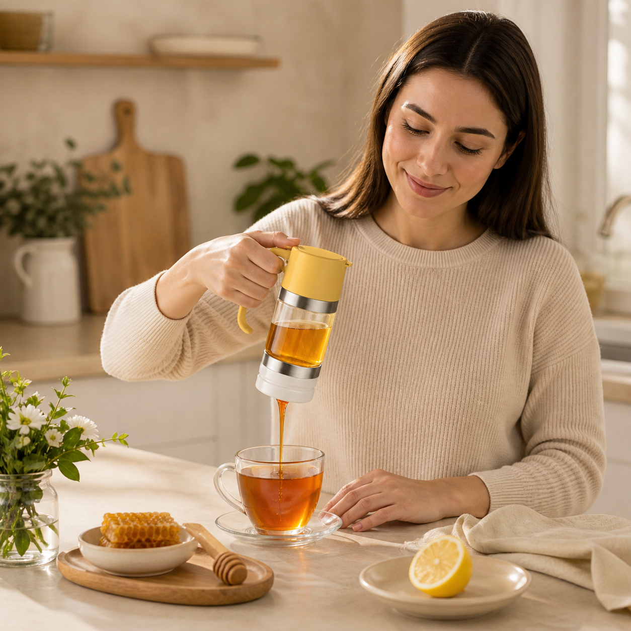 No-Drip Honey Dispenser
