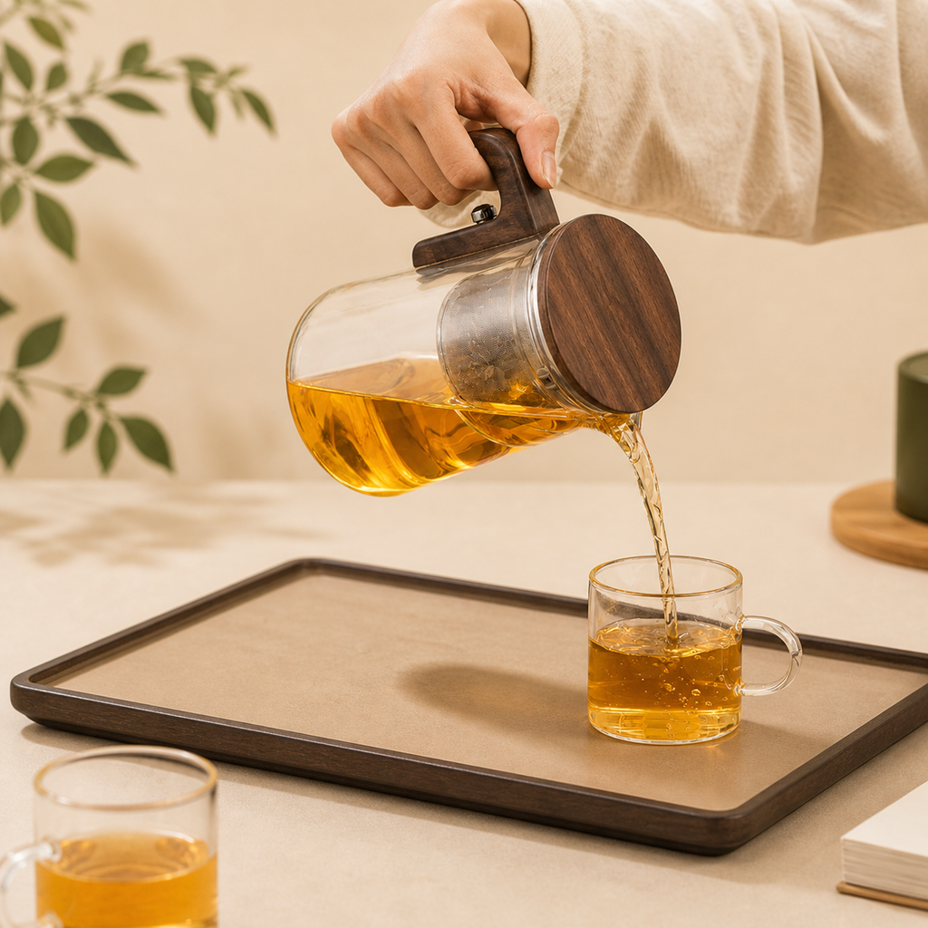 Glass teapot With Infuser