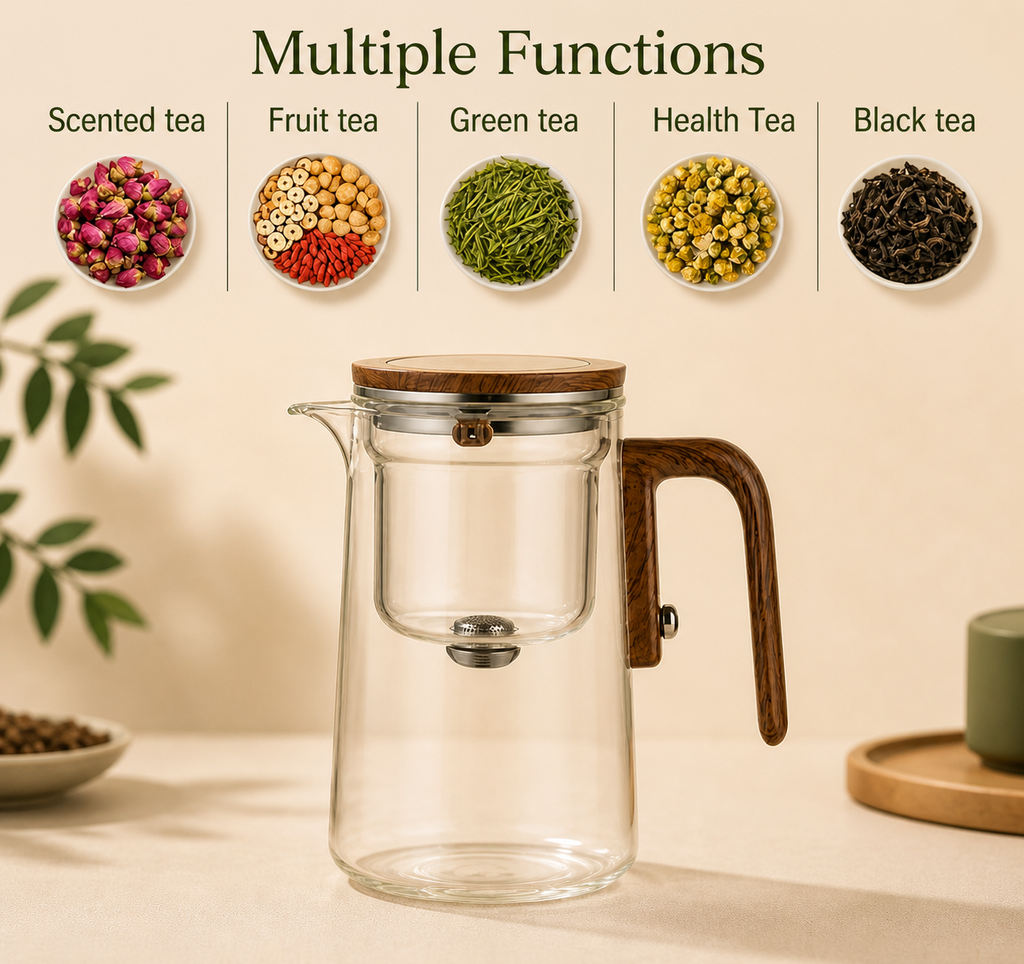 Glass teapot With Infuser