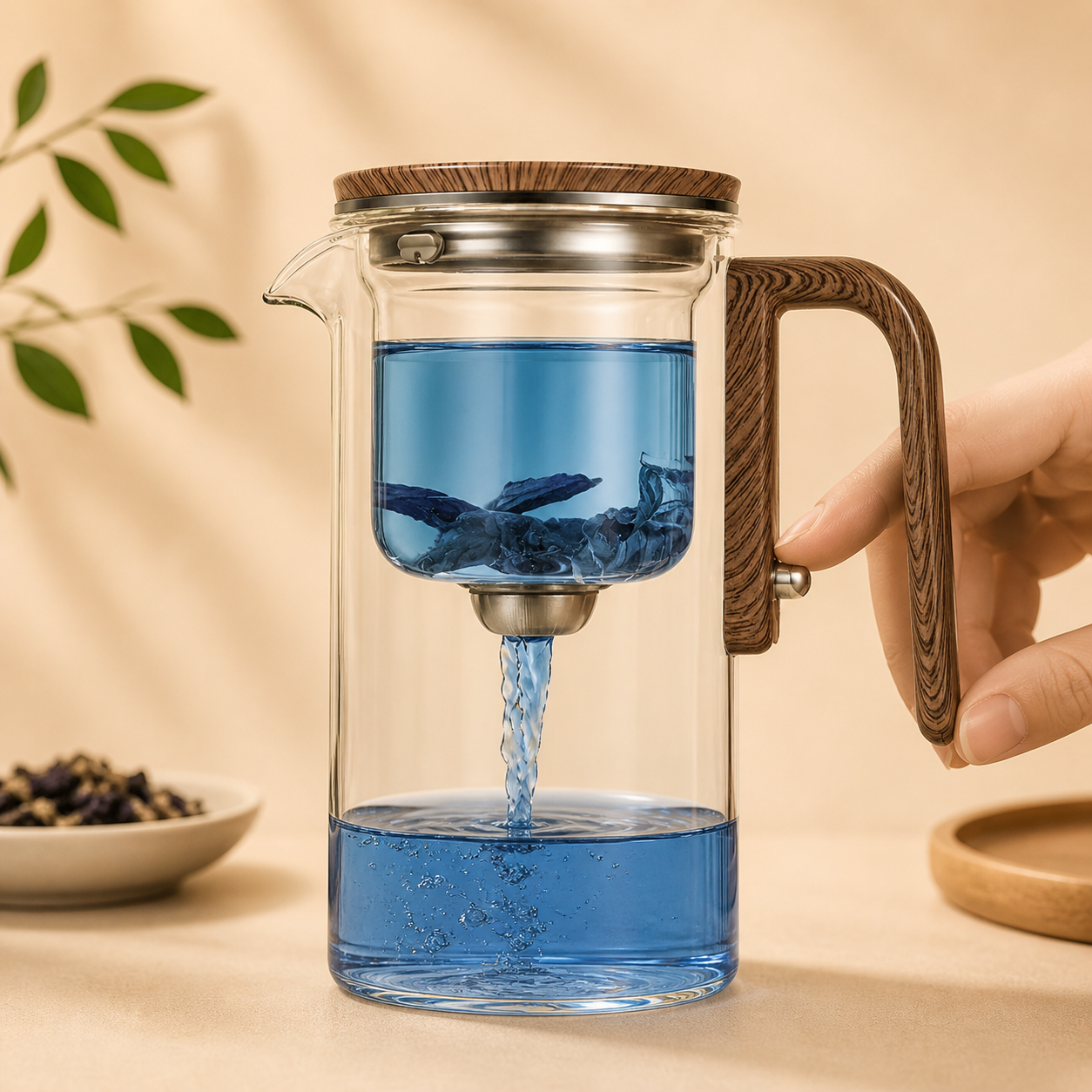 Glass teapot With Infuser